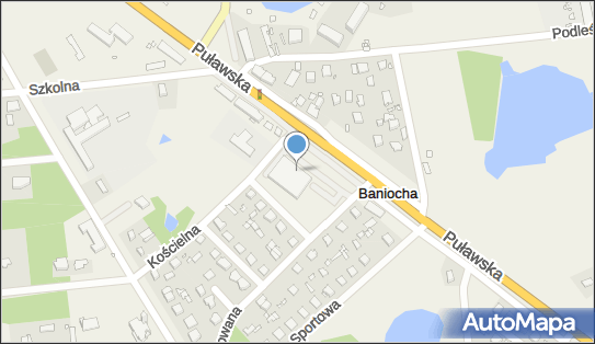 GLS - Punkt odbioru, PULAWSKA 14, Baniocha 05-532