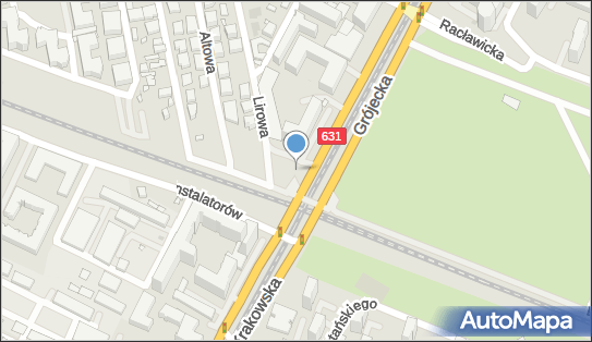 GLS - Punkt odbioru, Ul. Grojecka 216 Lok. U7, Warszawa 02-390