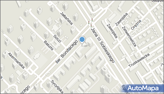 GLS - Punkt odbioru, BONIFACEGO 70, Warszawa 02-936