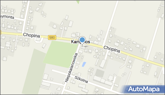 GLS - Punkt odbioru, Ul. Chopina 16, Kampinos 05-085