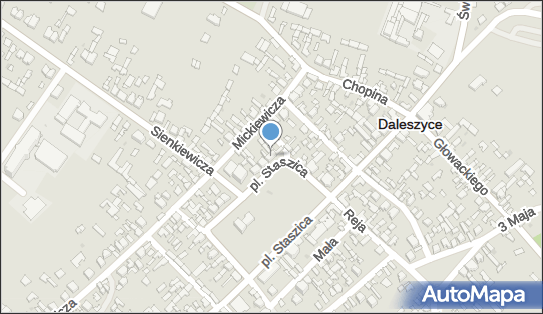 GLS - Punkt odbioru, PL. STASZICA 25, Daleszyce 26-021