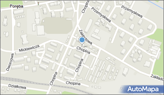 GLS - Punkt odbioru, Ul. Chopina 5 I 5A, Poreba 42-480