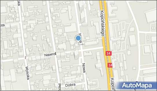 GLS - Punkt odbioru, Ul. Nowa 23, Lodz 90-031