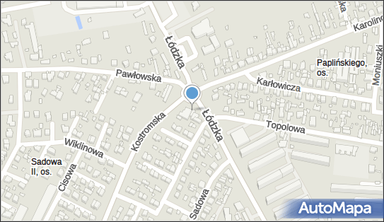 GLS - Punkt odbioru, Ul. Lodzka 60C, Piotrkow Trybunalski 97-300