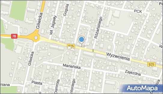 GLS - Punkt odbioru, Wyzwolenia 17, Rybnik 44-200