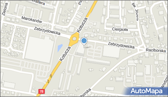 GLS - Punkt odbioru, Ul. Zebrzydowicka 3, Rybnik 44-200