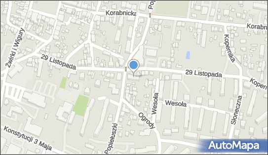 GLS - Punkt odbioru, Popieluszki 7, Skawina 32-050