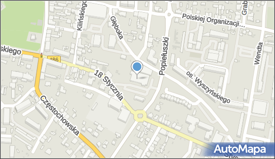 GLS - Punkt odbioru, 18 Stycznia 11, Wielun 98-300