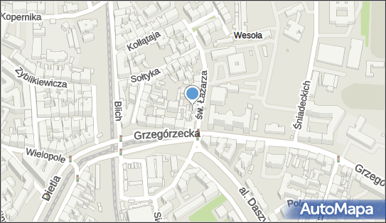 GLS - Punkt odbioru, Sw. Lazarza 19, Kraków 31-530