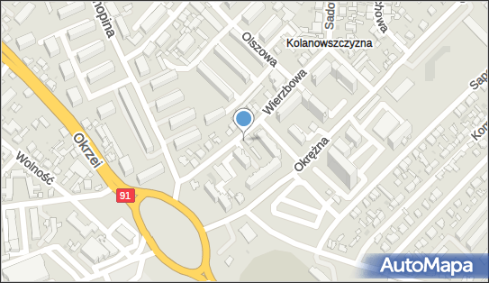 GLS - Punkt odbioru, Ul. Wierzbowa 1A, Wloclawek 87-800