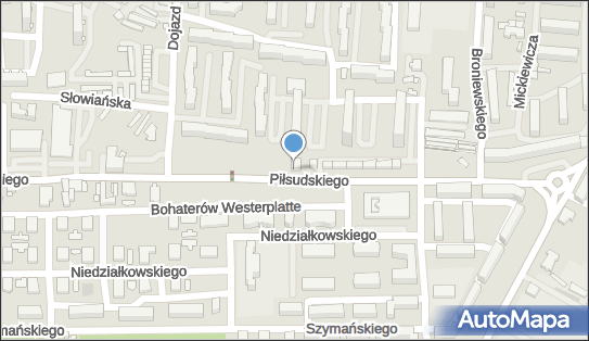 GLS - Punkt odbioru, Ul. Pilsudskiego 77, Zawiercie 42-400