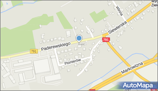 GLS - Punkt odbioru, Ul. Paderewskiego 134, Zawiercie 42-431