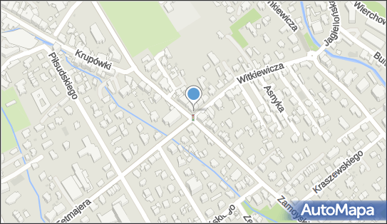 GLS - Punkt odbioru, Ul. Krupowki 83/2 I Witkiewicza 1/1, Zakopane 34-500