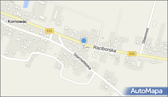 GLS - Punkt odbioru, Ul. Raciborska 42, Kornowac 44-285