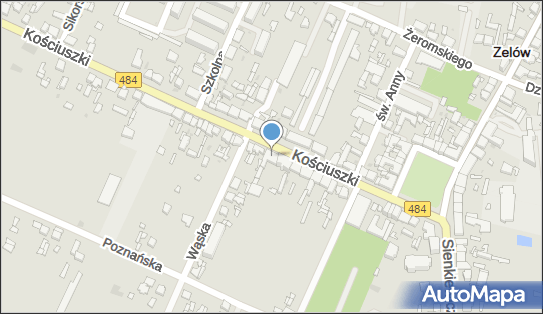 GLS - Punkt odbioru, Tadeusza Kościuszki 18, Zelow 97-425