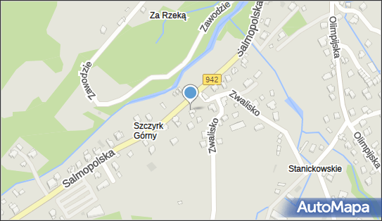 GLS - Punkt odbioru, Ul. Salmopolska 33, Szczyrk 43-370