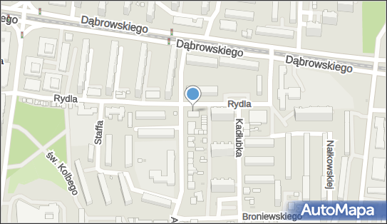 GLS - Punkt odbioru, Ul. Rydla 23 Lok.Uzyt. 2, Lodz 93-203