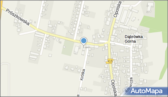 GLS - Punkt odbioru, Proszkowska 3, Dabrowka Gorna 47-300