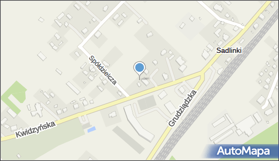 GLS - Punkt odbioru, SPOLDZIELCZA 16, Sadlinki 82-522