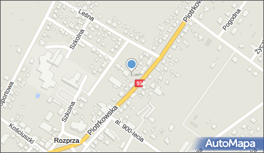 GLS - Punkt odbioru, Piotrkowska 11, Rozprza 97-340