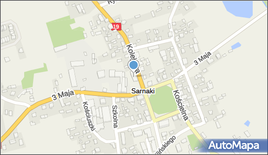 GLS - Punkt odbioru, KOLEJOWA 15, Sarnaki 08-220