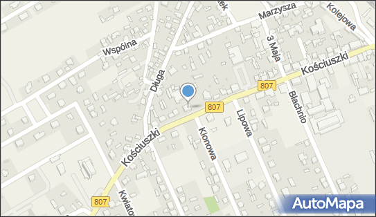 GLS - Punkt odbioru, KOSCIUSZKI 48, Sobolew 08-460