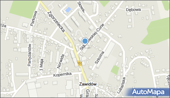 GLS - Punkt odbioru, M C SKLODOWSKIEJ 2, Zawidow 59-970