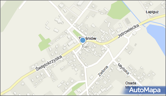 GLS - Punkt odbioru, UL. RYNEK 15, Waśniów 27-425