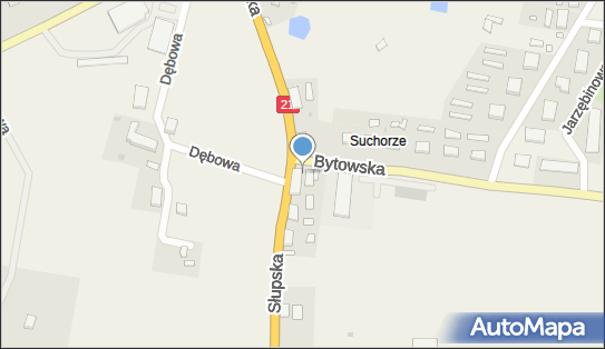 GLS - Punkt odbioru, Ul. Bytowska 2 Lok. 1 ., Suchorze 77-233