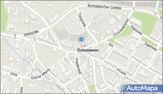 GLS - Punkt odbioru, Grunwaldzka 3A, Boleslawiec 59-700