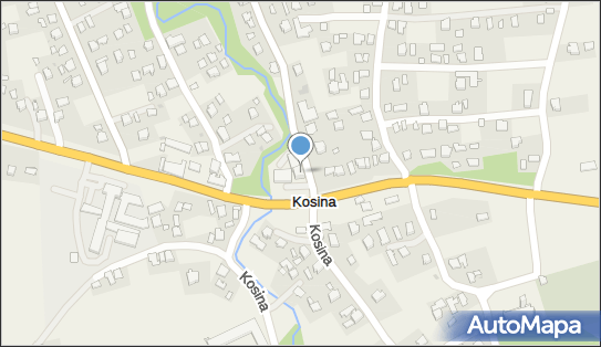 GLS - Punkt odbioru, Ul. Kosina 967 Lok. I, Kosina 37-112