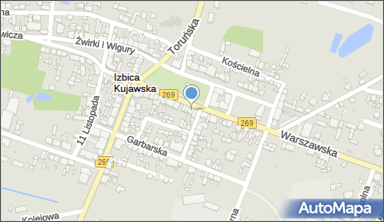 GLS - Punkt odbioru, Ul. Plac Wolnosci 2, Izbica Kujawska 87-865