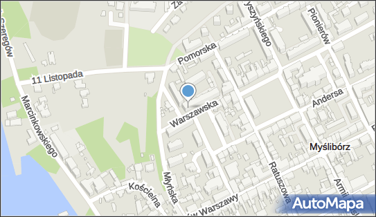 GLS - Punkt odbioru, Ul. Warszawska 3 ., Mysliborz 74-300