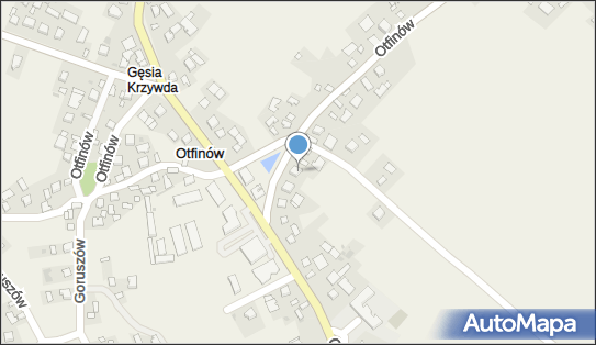 GLS - Punkt odbioru, Otfinów 70, Otfinów 33-250