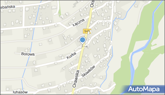 GLS - Punkt odbioru, Ul. Orawska 20, Jelesnia 34-340