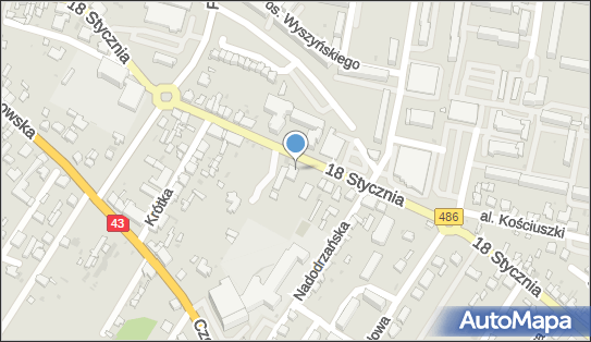 GLS - Punkt odbioru, Ul. 18 Stycznia 40, Wielun 98-300