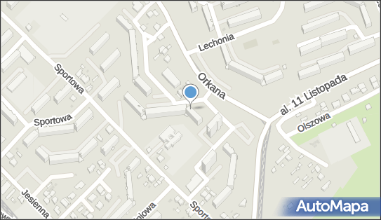 GLS - Punkt odbioru, Ul. Orkana 49A, Czestochowa 42-229