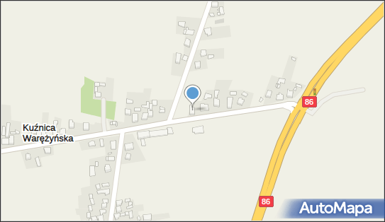 GLS - Punkt odbioru, Ul. Kuznica Warezynska 24, Kuznica Warezynska 42-510