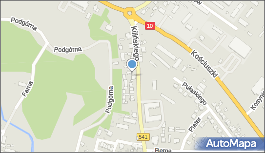 GLS - Punkt odbioru, Ul. Kilinskiego 37, Sierpc 09-200