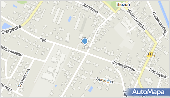 GLS - Punkt odbioru, Andrzeja Zamoyskiego 28, Biezun 09-320