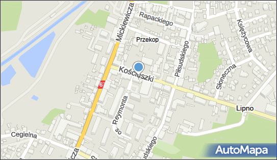 GLS - Punkt odbioru, KOSCIUSZKI 8/4, Lipno 87-600