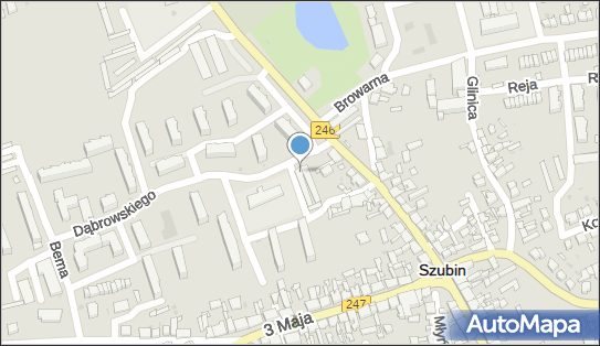 GLS - Punkt odbioru, Ul. Dabrowskiego 20M, Szubin 89-200