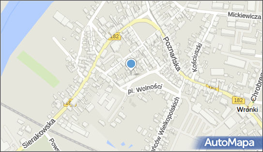 GLS - Punkt odbioru, pl. Wolności 9, Wronki 64-510