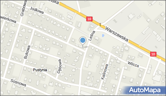 GLS - Punkt odbioru, Ul. Lesna 2A, Brzozowka 87-123