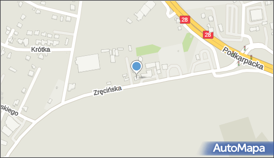 GLS - Punkt odbioru, ZRECINSKA 4B, Krosno 38-400