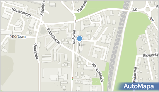 GLS - Punkt odbioru, Ul. Luzycka 3F, Gryfino 74-100