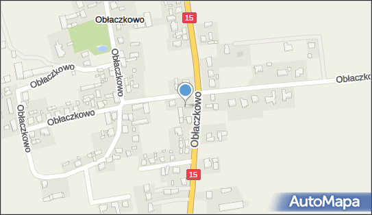 GLS - Punkt odbioru, UL. OBŁACZKOWO 77, Obłaczkowo 62-323