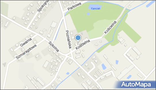 GLS - Punkt odbioru, SIEKIERKI WIELKIE ,KOSCIELNA 3 62-025