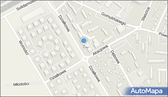 GLS - Punkt odbioru, Ul. Dzialkowa 90 Lok. U02, Pruszkow 05-804