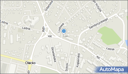 GLS - Punkt odbioru, Ul. Armii Krajowej 30A, Olecko 19-400